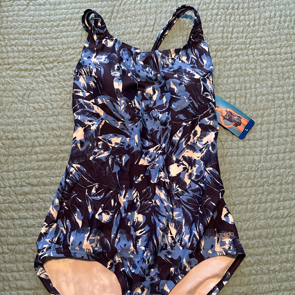 Womens Speedo One Piece NWT Large